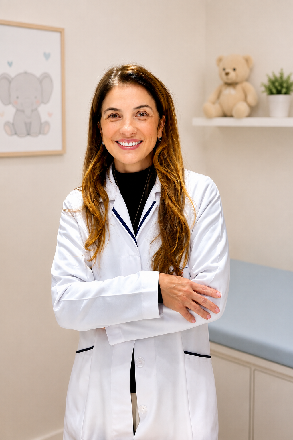 Dra. Ana Paula Lima em seu consultório